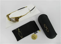 Oakley Juliet Limited 24K / Titanium Iridium Polarized (24-293)